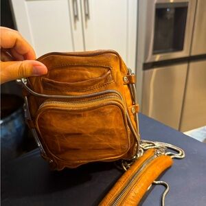 Alexander wang crossbody leather bag
